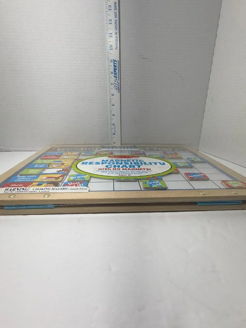 Melissa & Doug *NEW* Magnetic Responsibility Chart with 89 Magnets for Kids